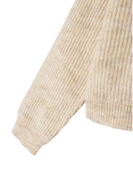 Nome maglia Jersey Name It Holly boxy beige per ragazza