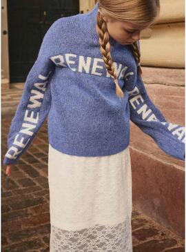 Nome maglia Jersey Name It Nuva blu per ragazza
