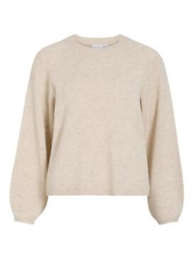 Maglia Vila Visapna beige per donna