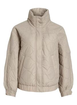 Giacca Vila Vialfie imbottita beige per donna