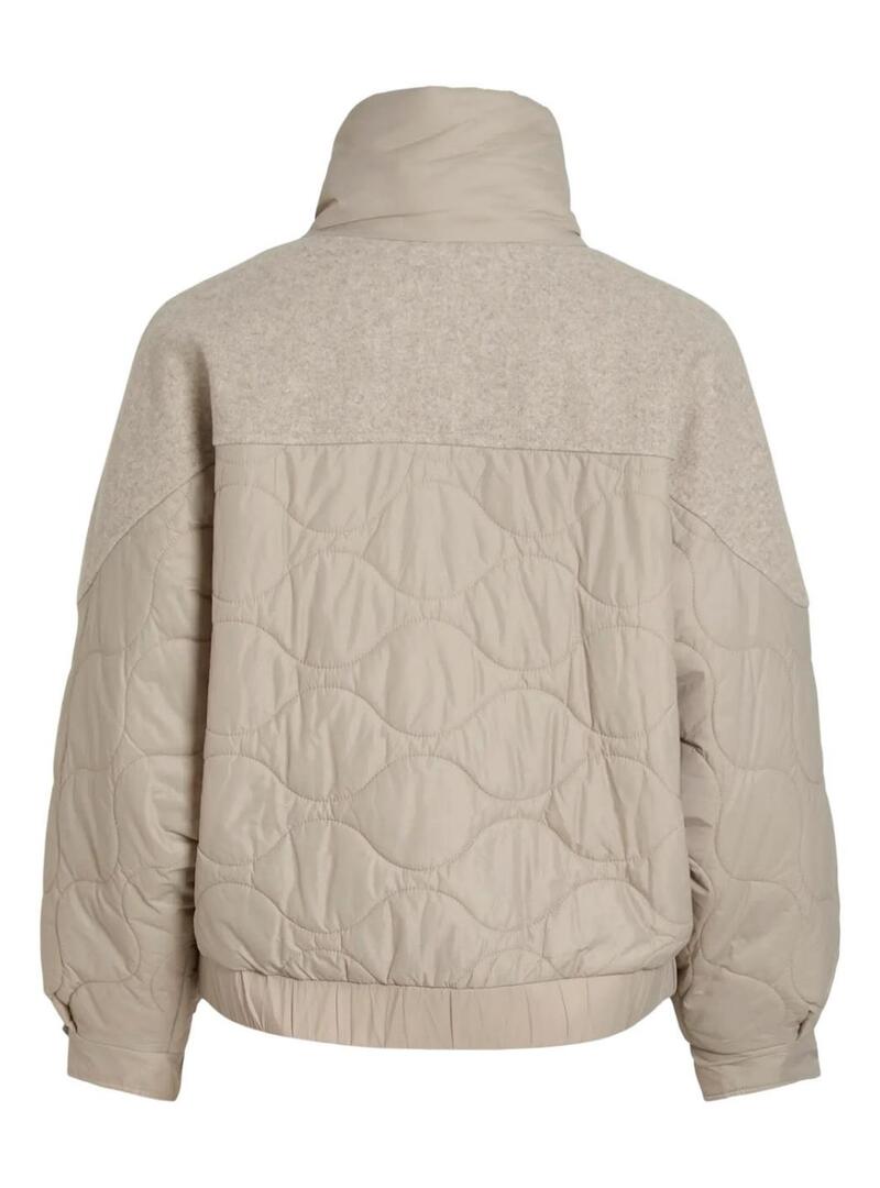 Giacca Vila Vialfie imbottita beige per donna