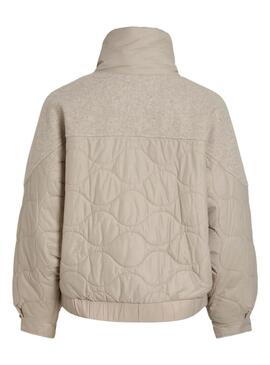 Giacca Vila Vialfie imbottita beige per donna
