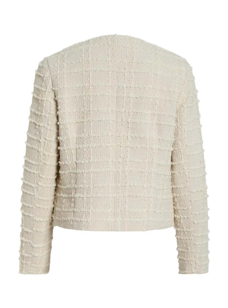 Giacca Vila Vilikey beige per donna.