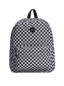 Zaino Vans Old Skool Checkerboard bianco e nero