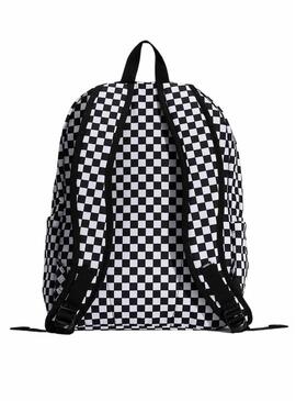 Zaino Vans Old Skool Checkerboard bianco e nero