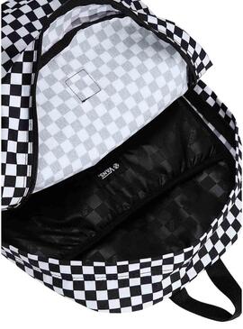 Zaino Vans Old Skool Checkerboard bianco e nero