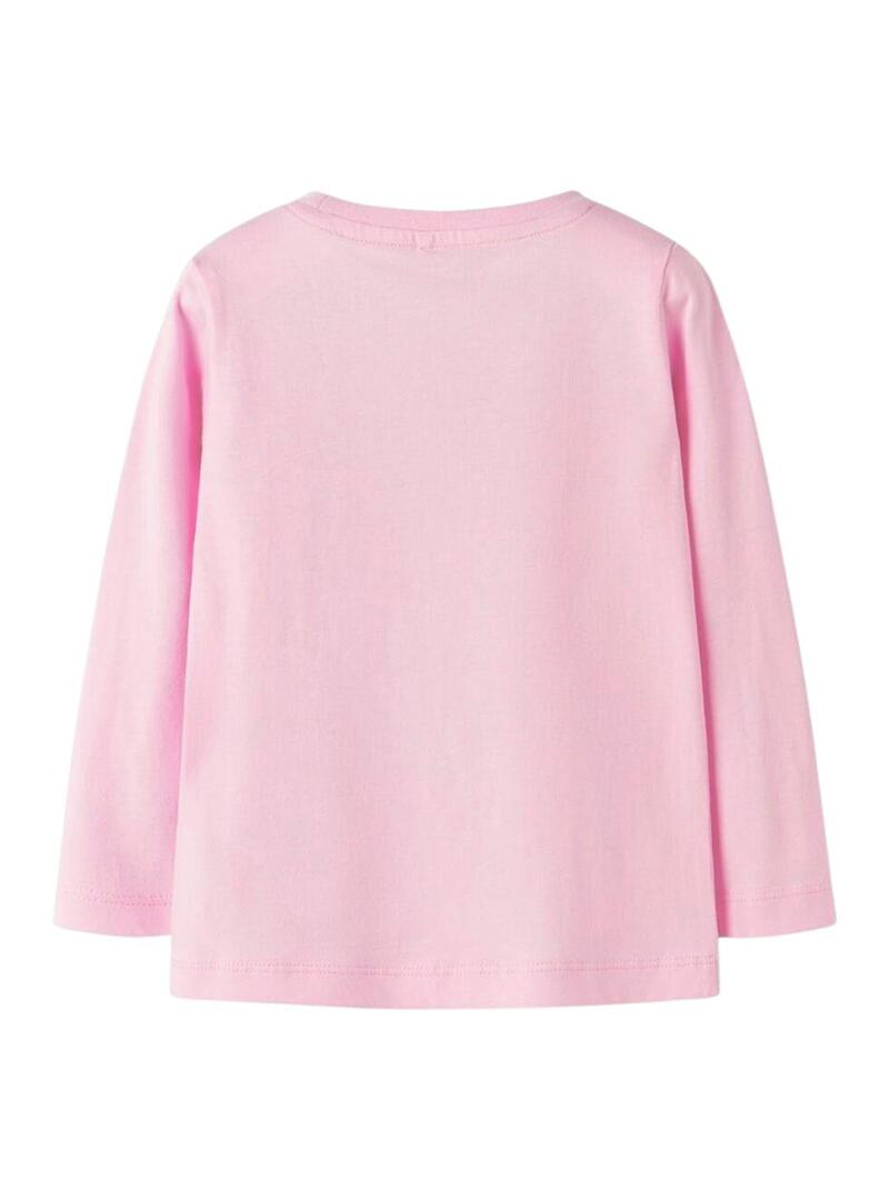 Maglietta Name It Ninna rosa per bambina