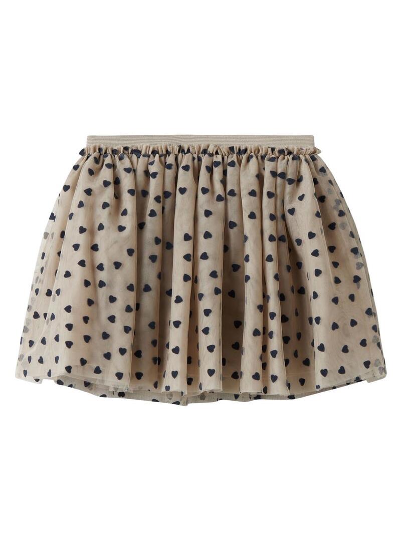 Gonna Name It Nea in tulle beige per bambina