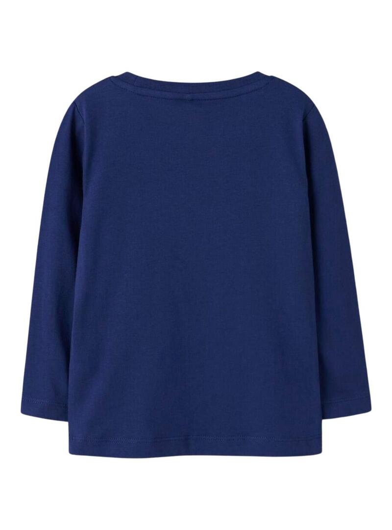 Maglietta Name It Ninna blu marino per bambina