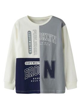 Maglietta Name It Nivan blu per bambino