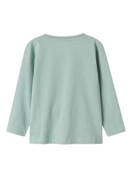 Maglia Name It Abir verde per bambino