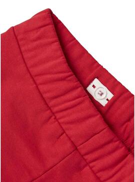 Pantaloni larghi Name It Noriana rossi per ragazze