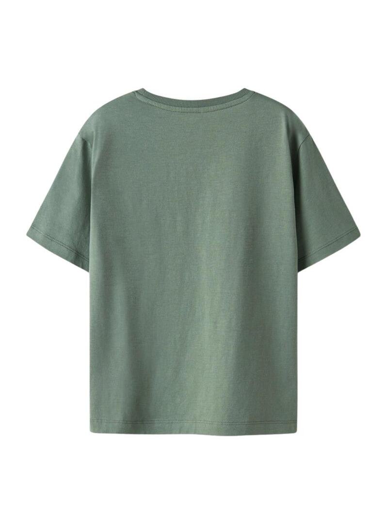 Maglietta Name It Nelson verde per bambino