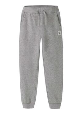 Pantaloni da tuta Name It Nello grigi per bambino.
