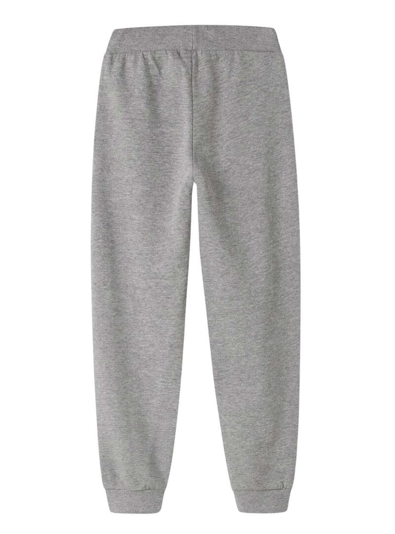 Pantaloni da tuta Name It Nello grigi per bambino.