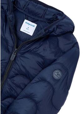 Giaccone Mayoral soft blu marino per bambina