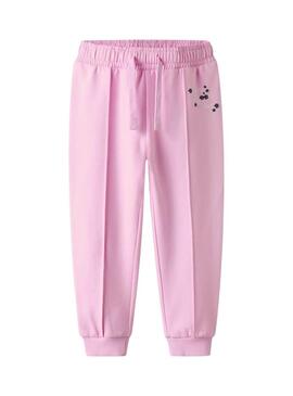 Pantaloni da tuta Name It Linka rosa per bambina