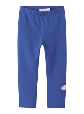 Leggings Name It Leika blu per bambina