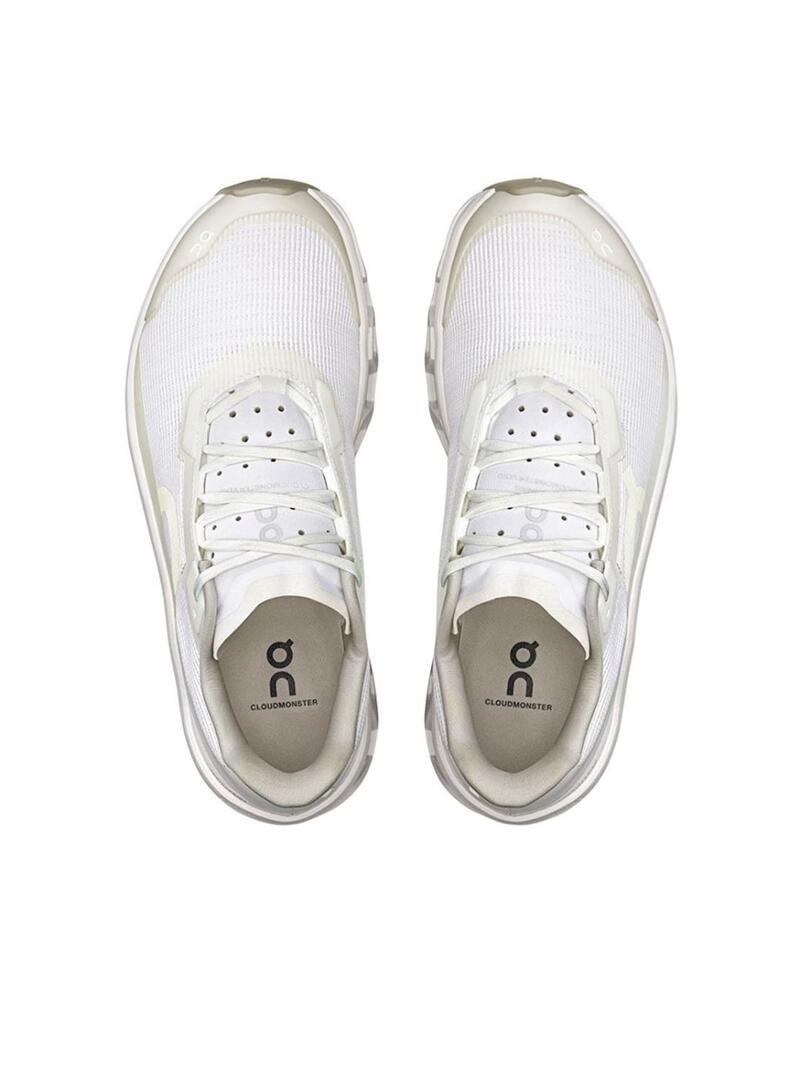 Scarpe On Cloudmonster Void bianche da donna
