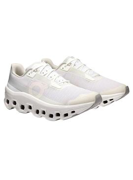 Scarpe On Cloudmonster Void bianche da donna