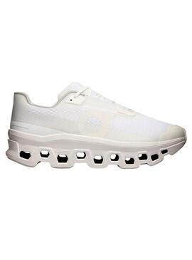 Scarpa On Cloudmonster Void bianca da uomo.