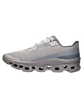 Scarpe da ginnastica On Cloudmonster Void grigie per uomo