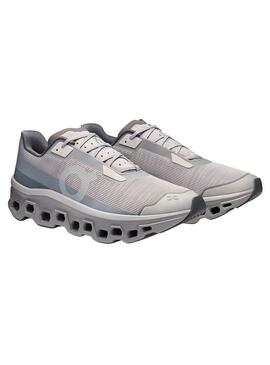 Scarpe da ginnastica On Cloudmonster Void grigie per uomo