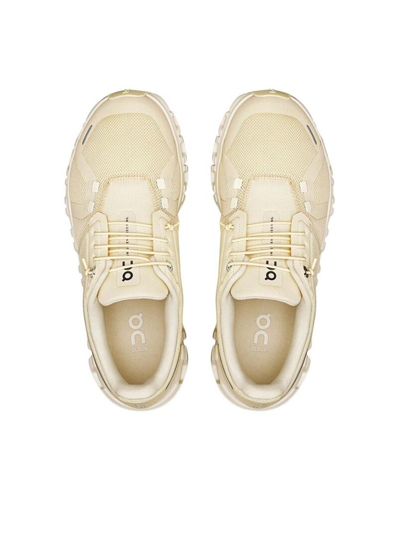 Scarpe On Cloud 6 gialle per donna.