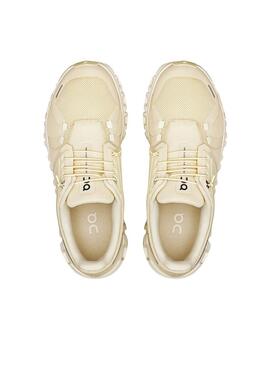 Scarpe On Cloud 6 gialle per donna.
