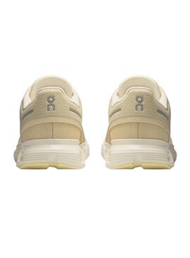 Scarpe On Cloud 6 gialle per donna.