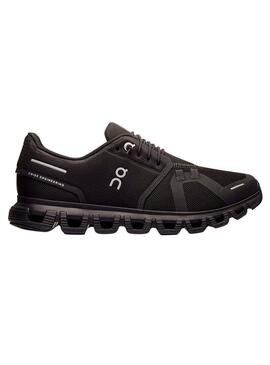 Scarpe da ginnastica On Cloud 6 nere per donna