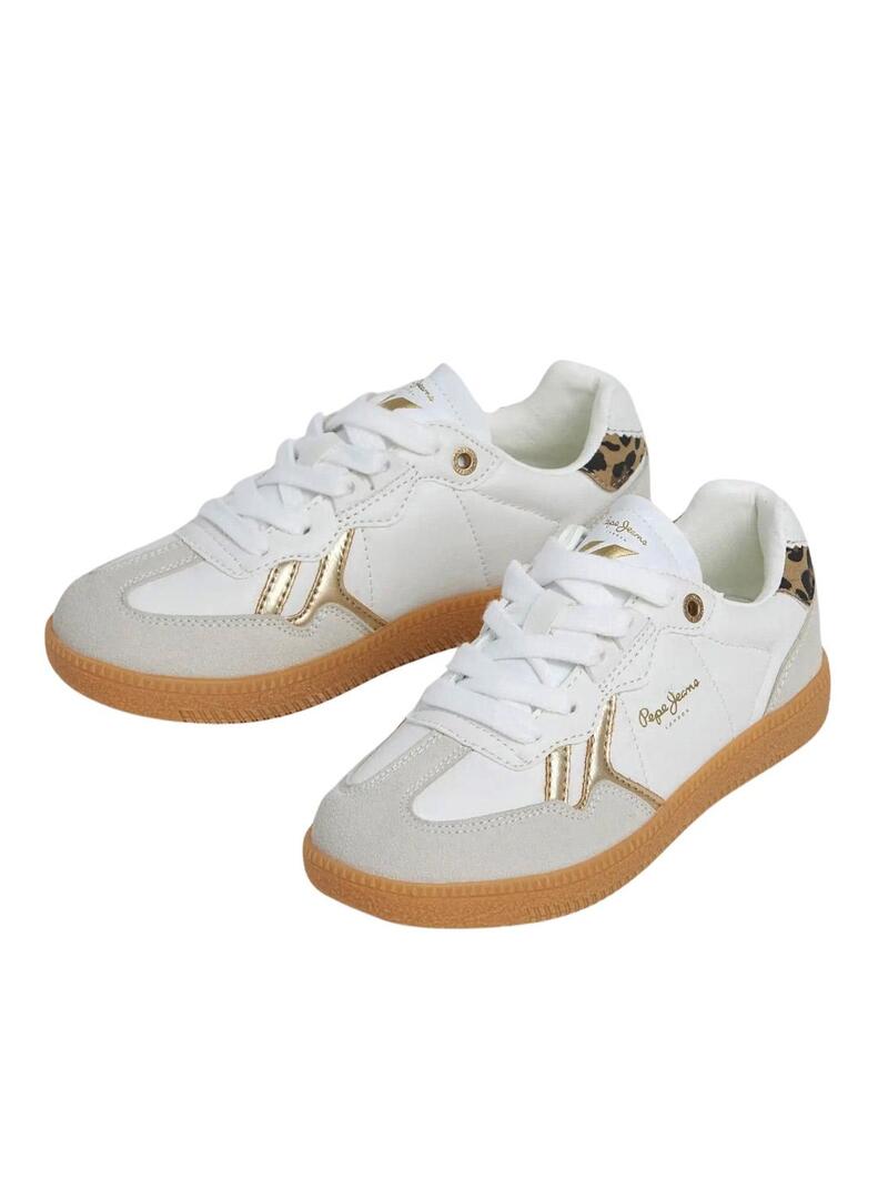 Scarpe Pepe Jeans Ball bianche per ragazze