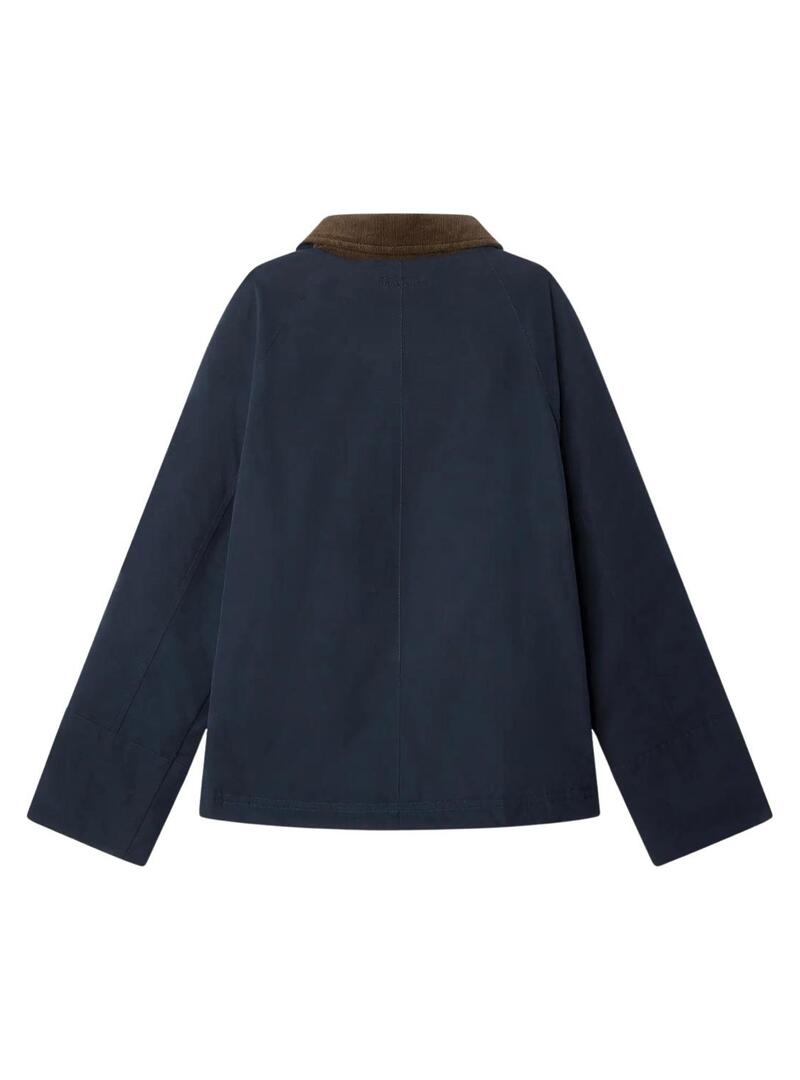 Giacca Pepe Jeans Erica blu marino per ragazza