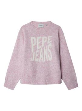 Maglia Pepe Jeans Bekky rosa per bambina