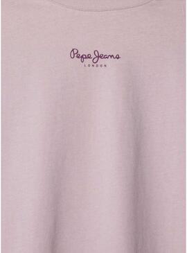 Maglietta Pepe Jeans Ally rosa per ragazza