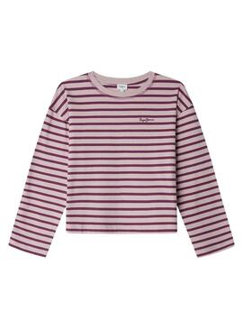 Maglietta a righe Pepe Jeans Adrianne per bambina