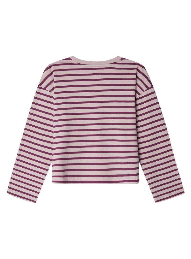 Maglietta a righe Pepe Jeans Adrianne per bambina