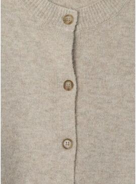 Cardigan Pepe Jeans Belu beige per bambina