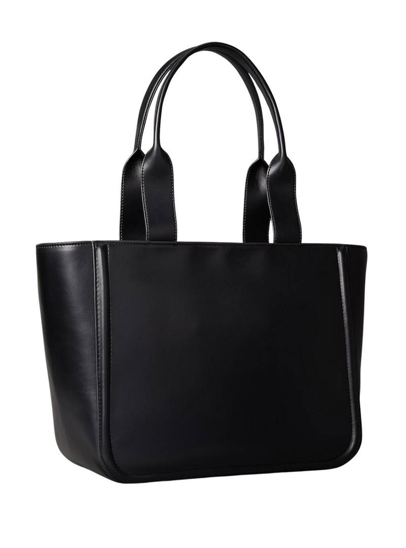 Borsa Calvin Klein Jeans Bold tote nera per donna