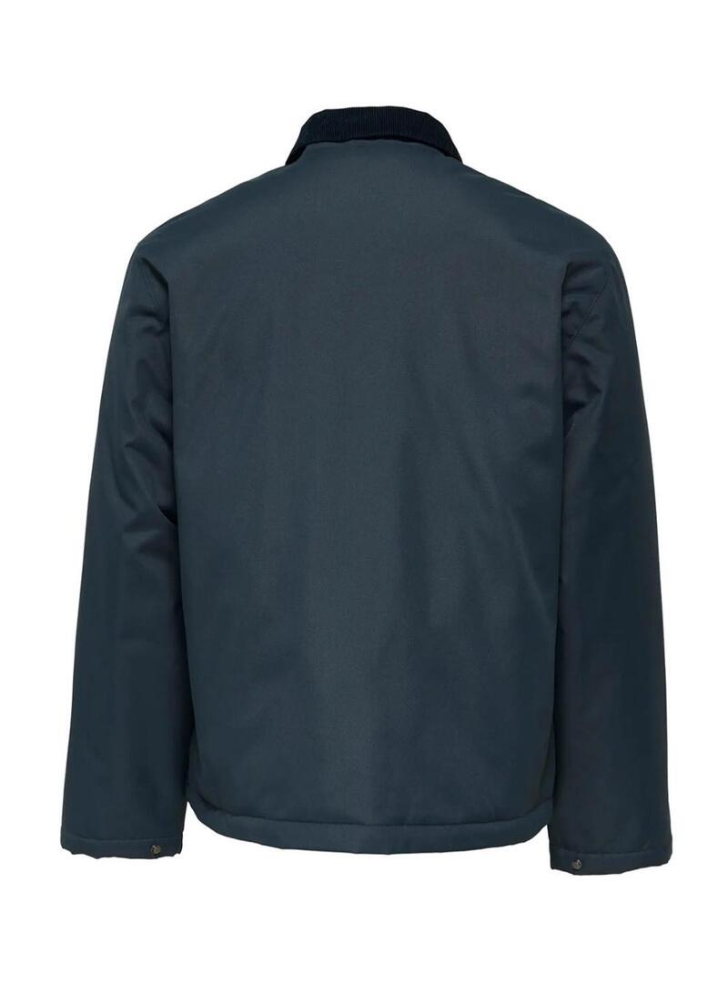 Giacca Only and Sons Kosmo blu per uomo