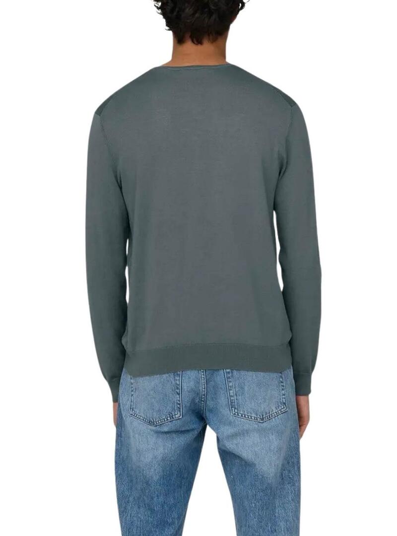 Maglione Only and Sons Wyler petrol per uomo