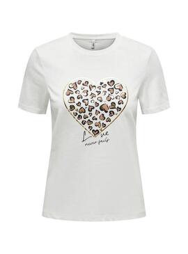 Maglietta bianca Only Tanya per donna