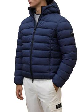 Giacca Ecoalf Aspen blu per uomo.
