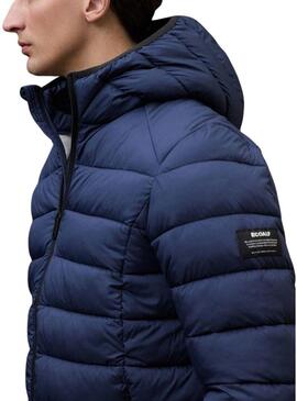 Giacca Ecoalf Aspen blu per uomo.