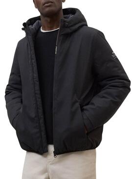 Giacca Ecoalf Cartes nera per uomo.