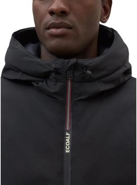 Giacca Ecoalf Cartes nera per uomo.