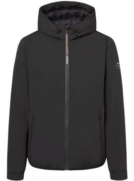 Giacca Ecoalf Cartes nera per uomo.