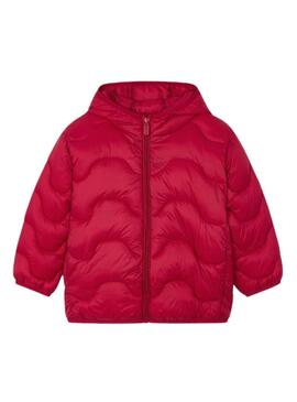 Giaccone Mayoral soft rosso per bambina