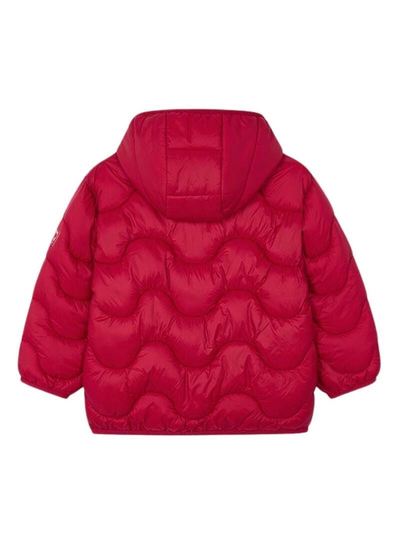 Giaccone Mayoral soft rosso per bambina