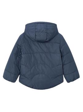 Giaccone Mayoral reversibile imbottito blu per bambina